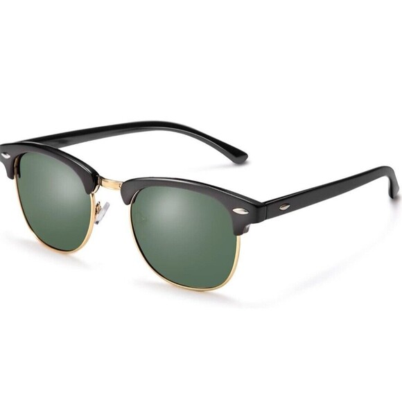 Polarized Sunglasses for Men and Women, Mens Retro Sun Glasses, Womens Round. - Picture 1 of 7